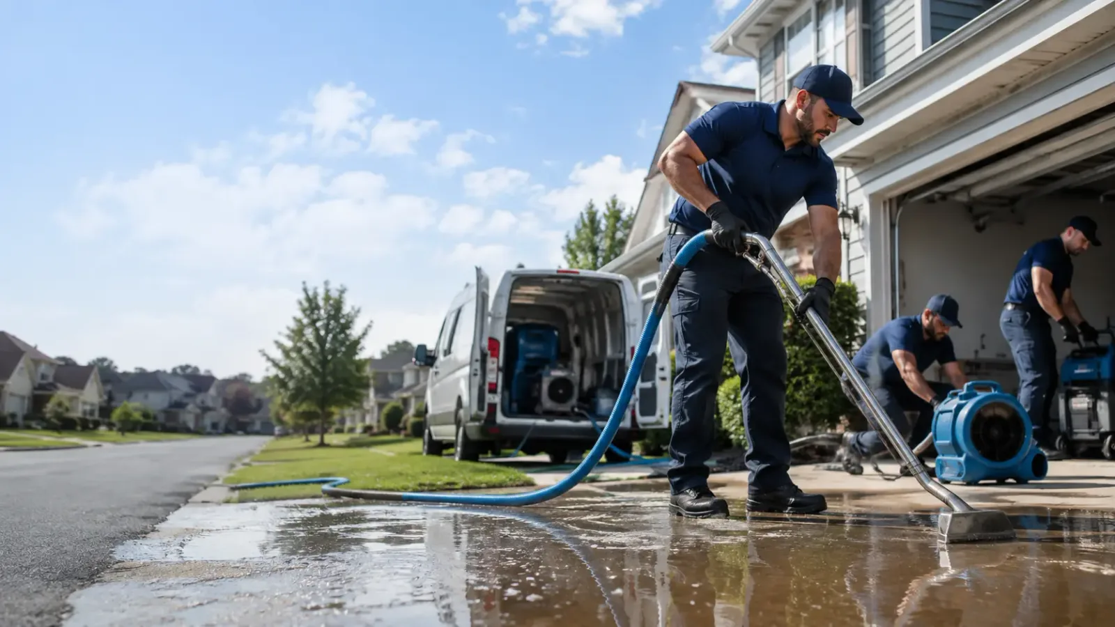 Flood Damage Restoration in Franksville, WI